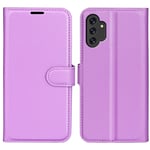 samsung Samsung Galaxy A13 4G PU Wallet Case Purple