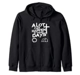 A Lot Can Happen In Three Days Christian Easter Tee Zip Hoodie
