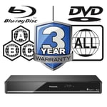 Panasonic Blu-ray HDD Recorder 1TB DMR-BWT850 4K All Zone Code Free MultiRegion