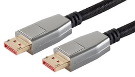 Displayport 1.4 kabel - 8K - BlackCotton Serie - 5 m