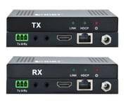 Vivolink VL120016 AV extender AV transmitter &amp; receiver Black