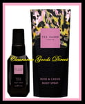 Ted Baker Rose and Cassis Mini Body Spray 50ml in Gift Box 2021
