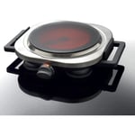 Quest 1200W Ceramic Infrared Adjustable Temperature Single Hob Cooking Hot Plate