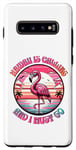 Galaxy S10+ Hawaii Is Calling And I Must Go Flamingo Summer Time Case