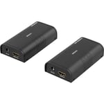 Deltaco Ethernet HDMI-förlängare, 120 meter i 1080P med Cat6, svart (DELTACO)