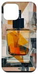iPhone 12 mini Perfume with acrylic brush stroke overlay collage bottle art Case