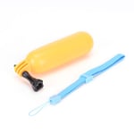 New Go Pro Floating Hand Grip Handle Accessory Float+strap For G Yellow 15x4cm
