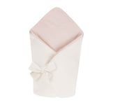 LIN DOBBELTSIDIG SOVEPOSE / BABYWRAP / BABYDYNE Ecri & Powder Pink