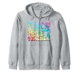 It Takes A Lot of Sparkle To Be A Teacher Teaching Zip Hoodie