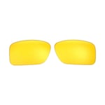 Walleva Yellow Non-Polarized Replacement Lenses For Oakley Double Edge