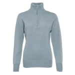 Nordfjord Half Zip Knitted Sweater W, ulltröja, dam