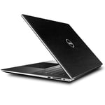 Textured Skin Stickers for Dell XPS 15 (9500) (Black Leather)