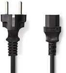 Power Cable Plug With Earth Contact Male