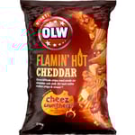 OLW Flamin Hot Cheddar Chips 175g
