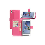 Huawei Y6 II pinkki puhelinlompakko