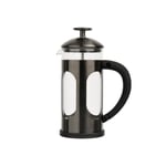 Siip Infuso Gunmetal Stainless Steel Glass 3 Cup Cafetiere Clear/Silver