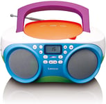 mini chaine hifi stéréo FM CD MP3 USB Multicolore