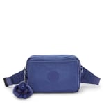 Kipling Abanu Multi Petit Sac à Bandoulière Convertible en Sac de Taille, Ocean Blue (Bleu)