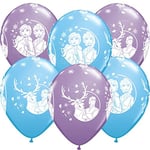 Qualatex Disney Frozen II Balloons, Blue