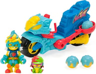NEW SuperThings Rivals of Kaboom - Turbo Ice Helicopter 1 Exclusive Kazoom Kid