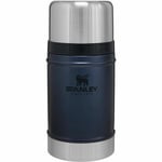 0.70L STANLEY THE LEGENDARY CLASSIC FOOD JAR HOT & COLD THERMOS BLUE