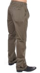 Gianfranco GF FERRE Pants Green Cotton Stretch Comfort Fit s. IT48 /W34