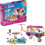 Mega Barbie Adventure Dream Camper Building set with 123 bricks & Pieces