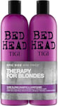 Bed Head by TIGI - Dumb Blonde Shampoo and Conditioner Set - Nourishing...
