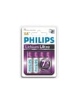 Philips Lithium Ultra FR6LB4A - batteri - AA
