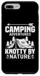 Coque pour iPhone 7 Plus/8 Plus Camping Adventures Knotty by Nature Funny Camping