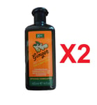 XHC Hair Care Ginger Shampoo Anti Dandruff Shampoo 400ml X 2