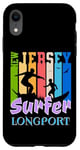 iPhone XR New Jersey Surfer Longport NJ Surfing Beach Vacation Case
