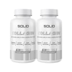 2 x SOLID Nutrition Collagen, 90 mega caps