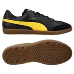 PUMA King 21 It - Svart/pele Gul - Inomhus (Ic), storlek 41