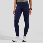 Odlo Zeroweight Stl. S Dam Långa Tights - Lila | Lätta, andningsbara och perfekta för löpning i alla väderförhållanden