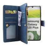 XL Standcase Lyxfodral Samsung Galaxy S20 Plus 5G (G986B) (Marinblå)