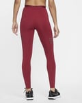 Nike Epic Luxe Leggings Tights Run Division Running Gym Mid Rise Red Size XS