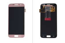 Samsung Galaxy S7 LCD-skärm - roséguld - Original