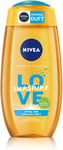 Nivea Love Sunshine Shower Gel with Aloe Vera for Noticeably Soft Skin, Unique 