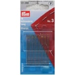 Prym Sewing Needles, Alloy Steel, Silver, No.3, 44 x 0,9 mm, 16 Stück