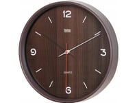 Teesa Väggklocka 30 Cm Mörkbrun