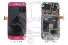 Genuine Samsung Galaxy S4 Mini i9195 Pink LCD Screen & Digitizer - GH97-14766G