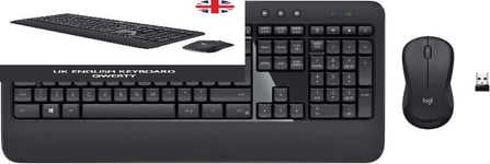 Logitech MK540 Advanced Wireless Keyboard and Mouse Combo for Windows, 2.4...