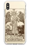 Temperance Tarot Card Cream Impact Phone Case for iPhone XR TPU Protective Light Strong Cover with Psychic Astrology Fortune Occult Magic