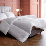 Silentnight Hotel Collection King Size Duvet - 13.5 Tog Luxuriously Soft Winter Quilt Duvet Thick, Warm and Cosy - King Size, White