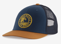 Patagonia Kids Trucker Hat, caps barn GPIW Crest: Stone Blue 66032-GCBE 2020
