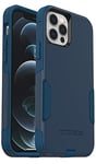 OtterBox COMMUTER SERIES Case for iPhone 12 & iPhone 12 Pro - BESPOKE WAY (BLAZER BLUE/STORMY SEAS BLUE)