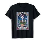 The Plant Lady Tarot Card Funny Halloween Skeleton Magic T-Shirt