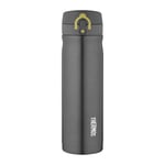 Thermos 470ml Charcoal Stainless Steel Hot And Cold Vacuum Insulated Drink Flask