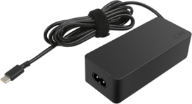 AC-adapter Lenovo 65W, USB-C, svart